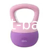 New PVC soft kettlebell ladies home fitness dumbbell arm men lift pot squat arm strength training