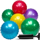 Large Bouncy Balls Bulk Inflatable Sensory Balls Soft Massage Stress Plastic Balls for School Party Play