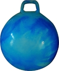 Round Space Hopper Ball with Air Pump: 28in/70cm Diameter for Age 13 and Up, Kangaroo Bouncer