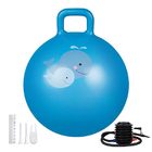 Kids PVC Space Hopper Ball Inflatable Toy Yoga Ball With Handle SGS Certificate