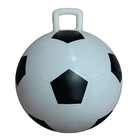Stability Handle Space Ball Hopper Soccer Bouncing Hop Ball Toy 28cm 45cm