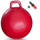 Anti Slip Kids Jumping Ball Toy Bouncing Ball With Handle Light Weight 50cm