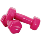 Colorful PVC Coating Gym Dumbbells Hand Weights For Total Body Workout