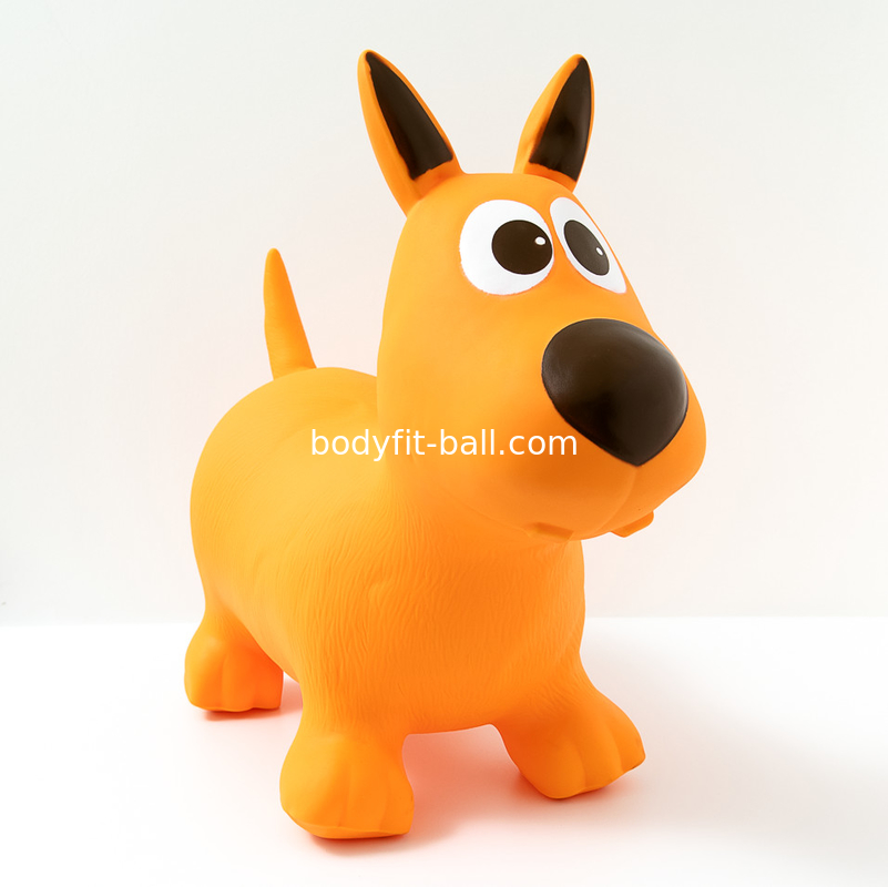 Bouncy Horse Hopper | Benny The Jumping Bull Inflatable Hopping Pony for Toddlers