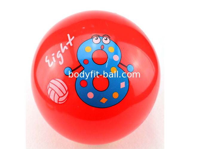 Kids Inflatable PVC Toy Ball Colorful Wear Resistant Odor Free 8" - 9"