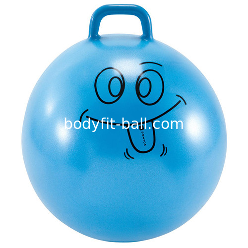 PVC Jumping Loop Handed Space Hopper Ball Inflated Jumping Ball Custom Logo