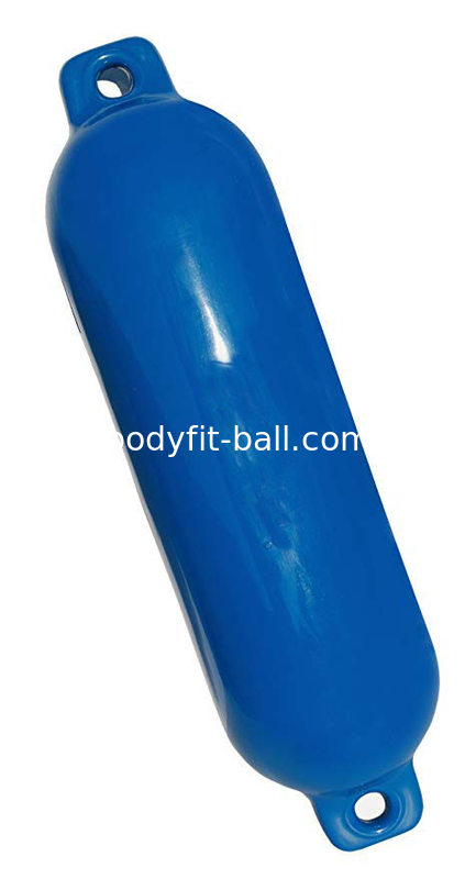 100% PVC Boat Fenders Dock Bumpers for Docking Pontoon Buoys D series Marine Fenders with Ropes
